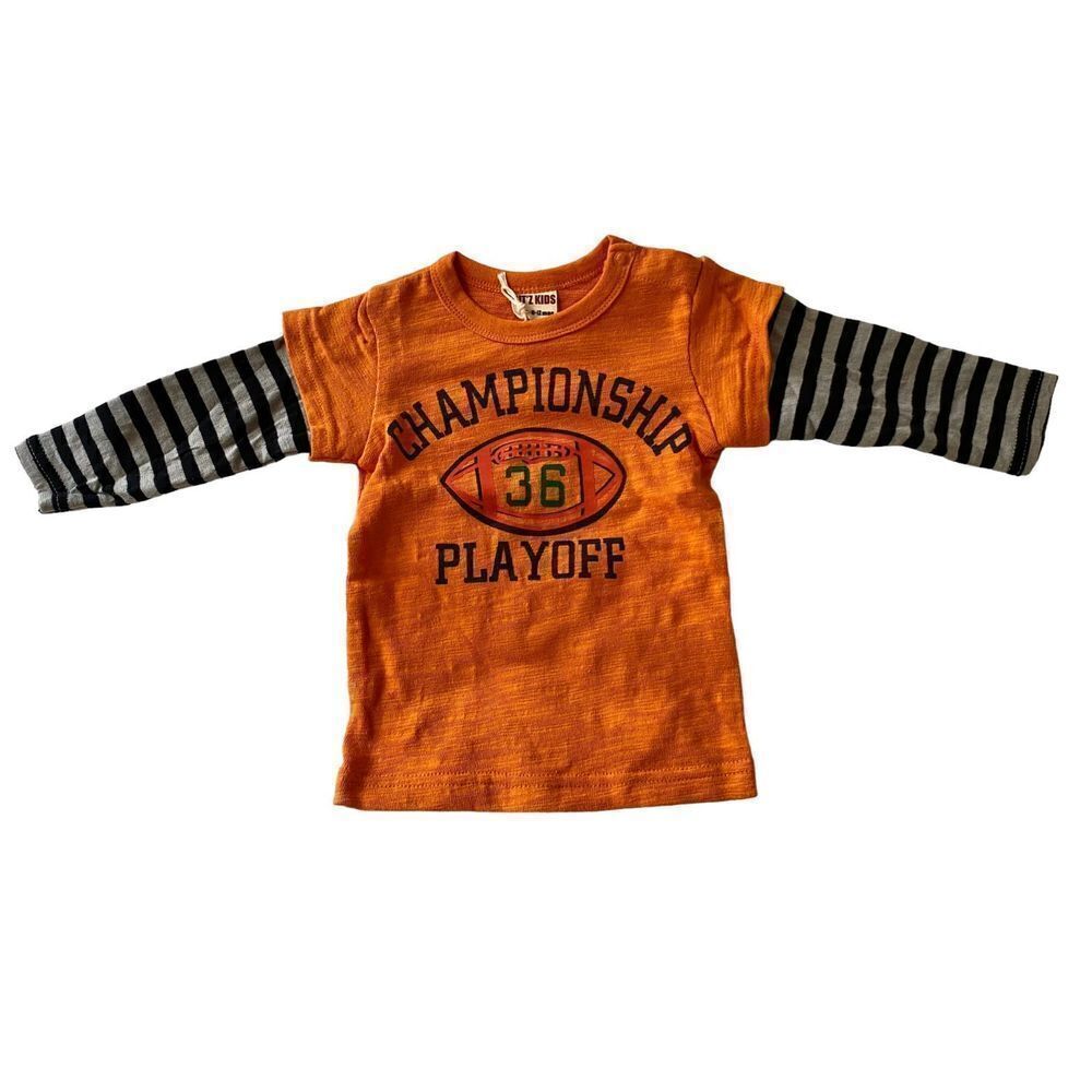 Baby’s Football Long-sleeve T-shirt NEW, 3-9m